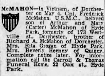 Frederick A Mc Mahon